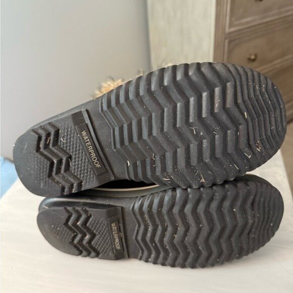 Sorel Women's Boots Joan of Arctic Waterproof Size 8 Dark Stone Faux Fur - Picture 8 of 10